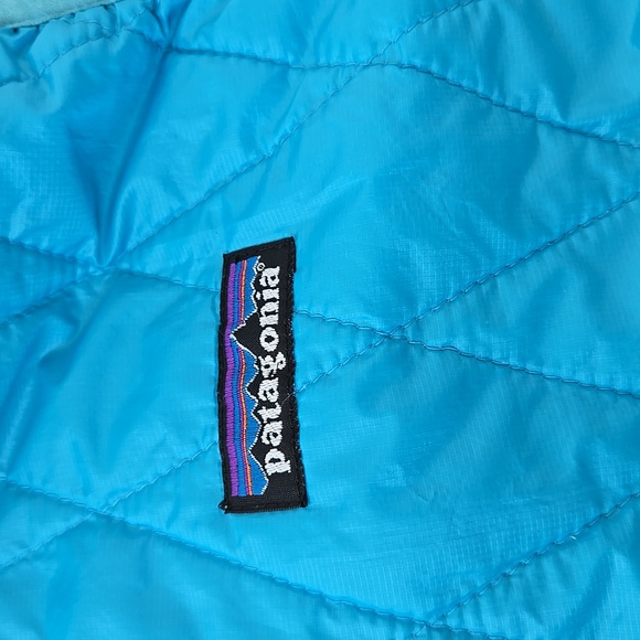 Patagonia  Blue Sky Nano Puff Quilted Lightweight Vest size Medium - Picture 10 of 16